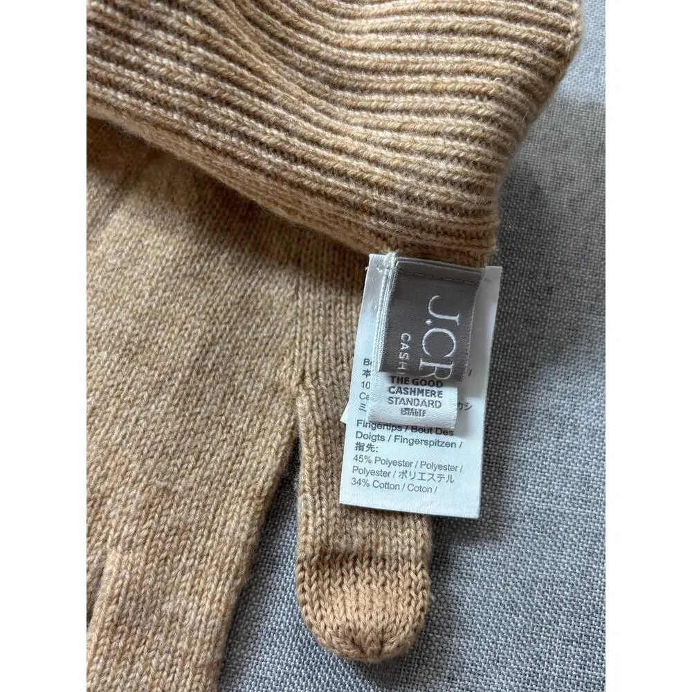 J.Crew Cashmere tech-touch gloves